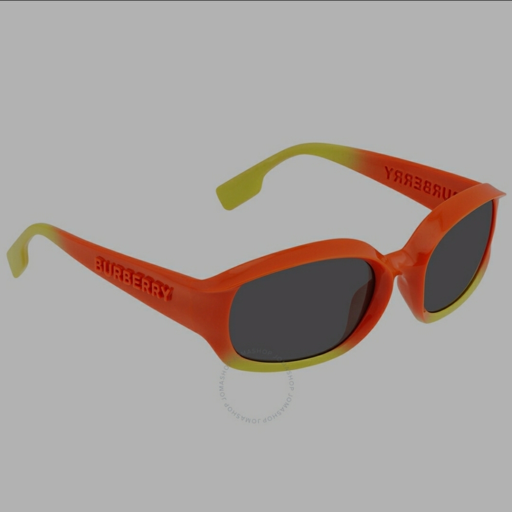 Burberry Sunglasses BE 4338 3935/87 56-19-135 Milton Orange Yellow Grey